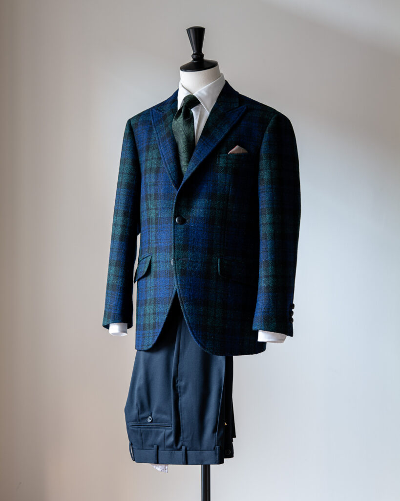 ハリスツイード×ブラックウォッチ